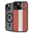 Latvia Flag Distressed iPhone 15 Plus Kickstand Case
